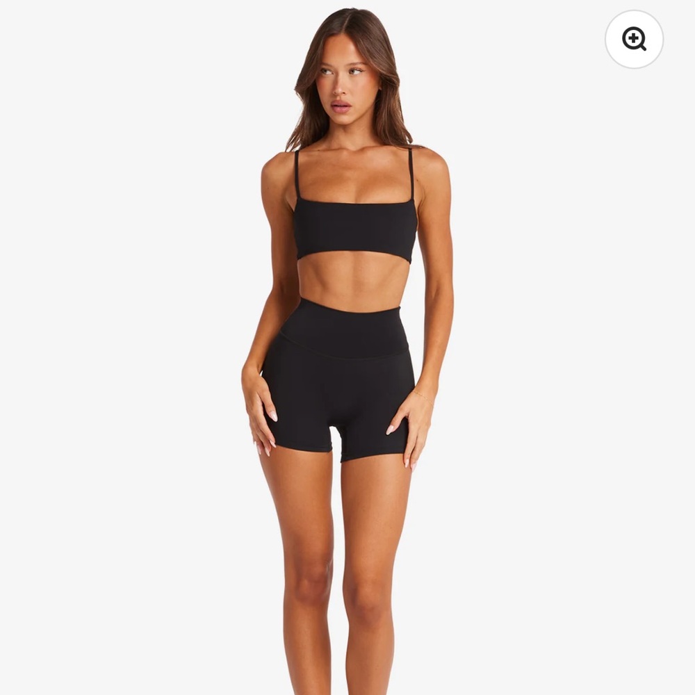 Csb Freedom Short 4" Black Athletic Spandex Short Size XS